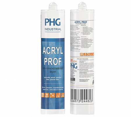 Акриловый герметик PHG Industrial Acryl PROF 300 ml