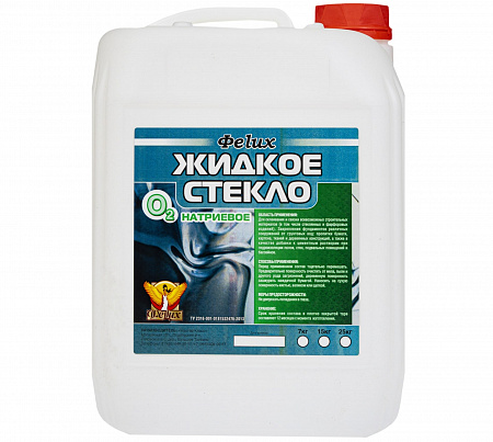 Жидкое стекло ФеLux 15 кг